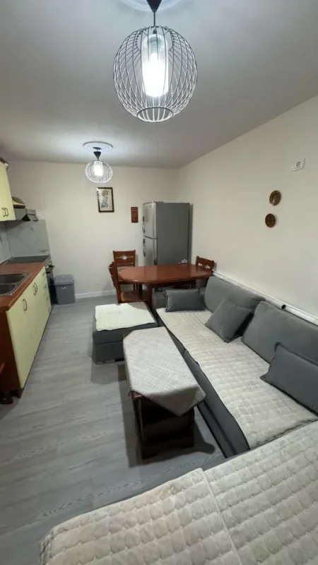 Tirane, jepet me qera apartament 1+1 Kati 0, 60 m² 350 € (Rruga e Dibres)
