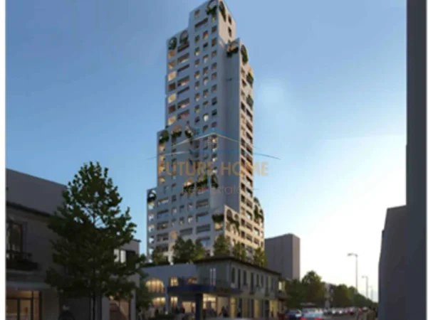 Tirane, shitet apartament 1+1 Kati 18, 74 m² 265.000 € (Pazari i ri)