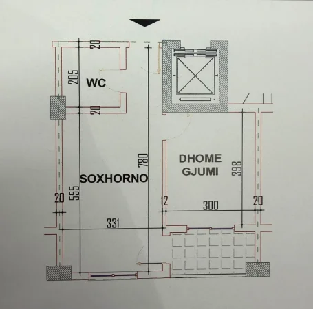 Mali Robit, shitet apartament 1+1 Kati 3, 52 m² 62.640 € (Mali i Robit , Golem , DURRES)