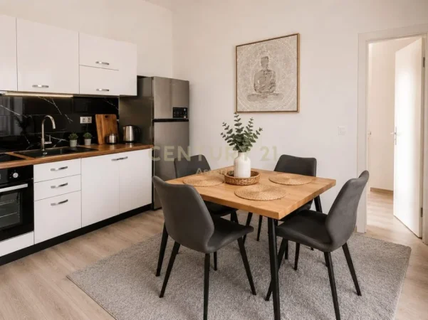 Tirane, jepet me qera apartament 1+1 Kati 6, 52 m² 550 € (ali demi)