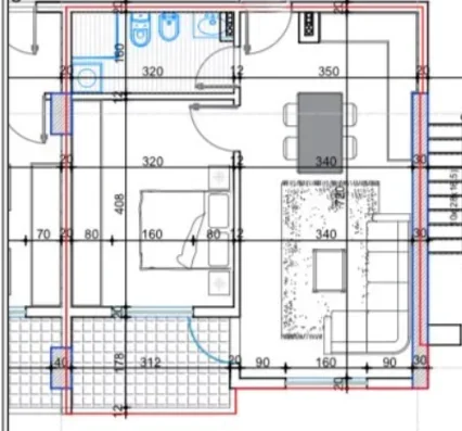 Tirane, shitet apartament 1+1+Aneks+Ballkon Kati 4, 68.250 m² 68.250 € (Paskuqan)