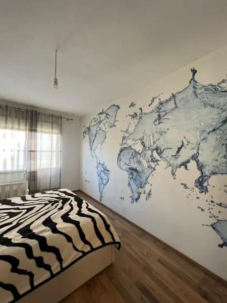 Tirane, jepet me qera apartament 1+1+Ballkon Kati 5, 70 m² 550 € Astir