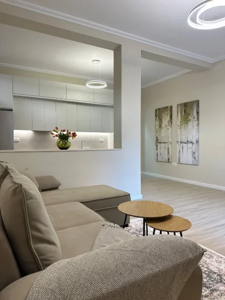 Tirane, jepet me qera apartament 1+1+Ballkon Kati 1, 65 m² 500 € (Oxhaku)