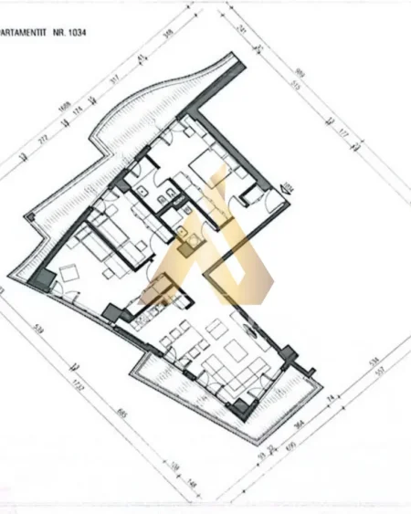 Tirane, shitet apartament 3+1 Kati 3, 181 m² 397.000 € (Rruga Frosina Plaku)