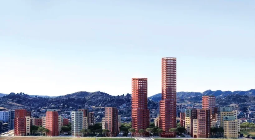 Tirane, shitet apartament 2+1+Ballkon Kati 6, 114 m² 131.675 € (RiverPark Residence, Astir)