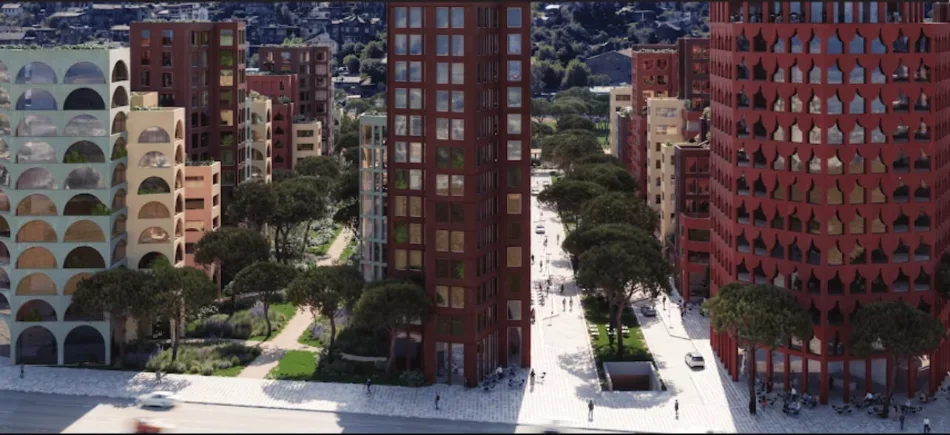 Tirane, shitet apartament 2+1+Ballkon Kati 6, 114 m² 131.675 € (RiverPark Residence, Astir)