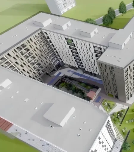 Tirane, shitet apartament 1+1 Kati 7, 84 m² 160.000 € (RRUGA JAVER MALO)