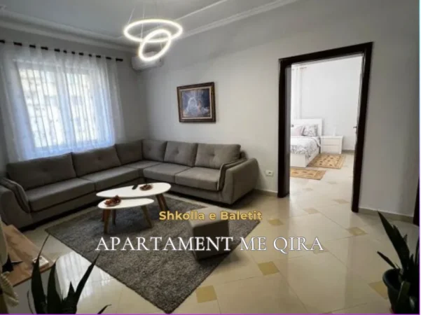 Tirane, jepet me qera apartament 1+1+Ballkon Kati 2, 60 m² 600 € (Shkolla e Baletit)