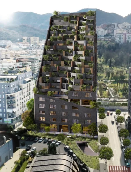 Tirane, shitet apartament 2+1 , 161 m² (Kompleksi Dinamo, Dinamo Building)