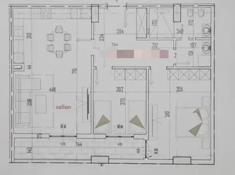 Tirane, shitet apartament 2+1 Kati 4, 118 m² 116.000 € (Paskuqan)