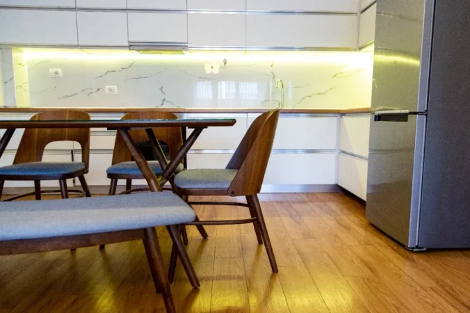 Tirane, jepet me qera apartament 2+1 Kati 7, 115 m² 700 € (Green City ,Unaza e Re)
