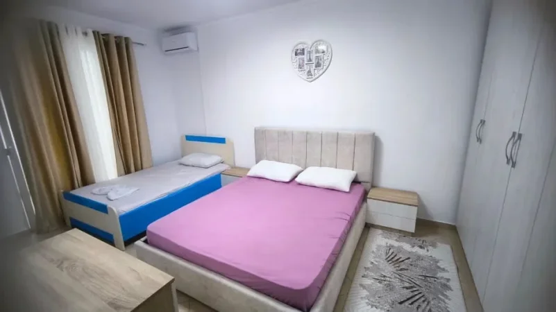 Tirane, jepet me qera apartament 1+1+Ballkon Kati 8, 63 m² 470 € (ASTIR)