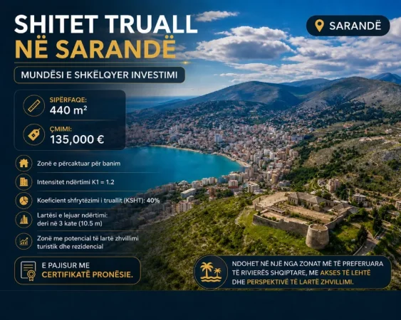 Sarande, shitet toke , 440 m² 135.000 € (Sarande)
