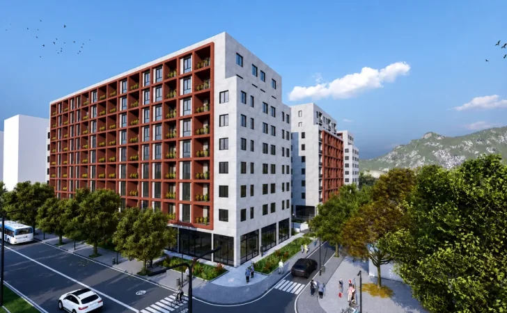 Tirane, shitet apartament 1+1+Ballkon , 66 m² 54.400 € (Bathore, Demollari Konstruksion)