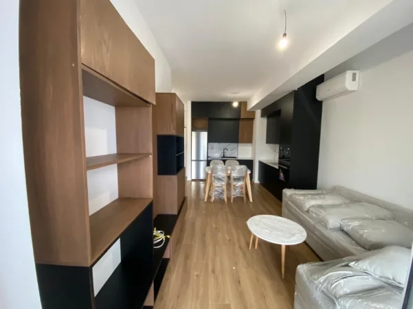 Tirane, jepet me qera apartament 1+1 Kati 6, 60 m² 500 € (Residenca Kaimi ne Ali Dem)