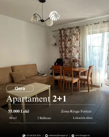 Tirane, jap me qera 2+1+Aneks+Ballkon , 80 m² 550 € 