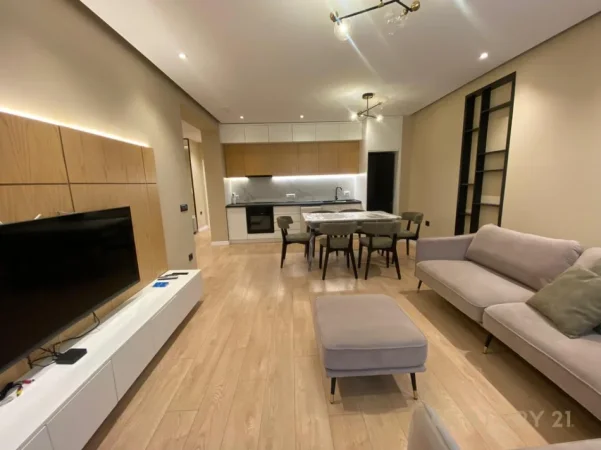 Tirane, jepet me qera apartament 2+1 Kati 6, 105 m² 1.100 € (rruga e kosovareve)