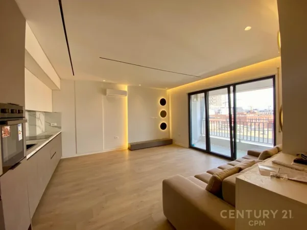 Tirane, jepet me qera apartament 1+1 Kati 9, 700 € 