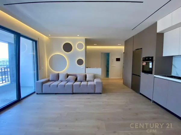 Tirane, jepet me qera apartament 1+1+Ballkon Kati 9, 68 m² 700 € (Kompleksi Ndregjoni, Bulevardi i Ri)