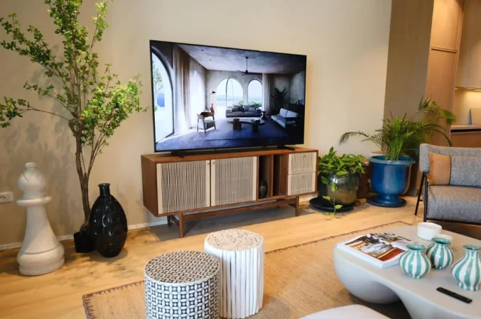 Himare, shitet apartament 2+1 Kati 0, 119 m² (Jale)