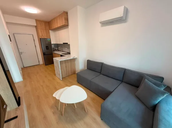 Tirane, jepet me qera apartament 1+1 Kati 2, (Ali Demi)