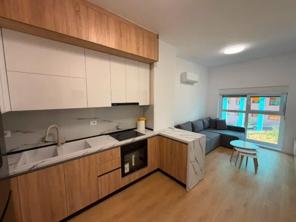 Tirane, jepet me qera apartament 1+1 Kati 2, (Ali Demi)
