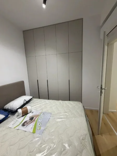 Tirane, jepet me qera apartament 1+1 Kati 6, 55 m² 450 € (Kompleksi Kadiu)