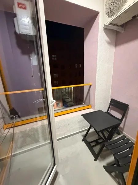 Tirane, jepet me qera apartament 1+1 Kati 6, 55 m² 450 € (Kompleksi Kadiu)