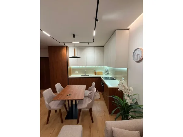 Tirane, jepet me qera apartament 1+1 Kati 9, 64 m² 650 € (Astir)