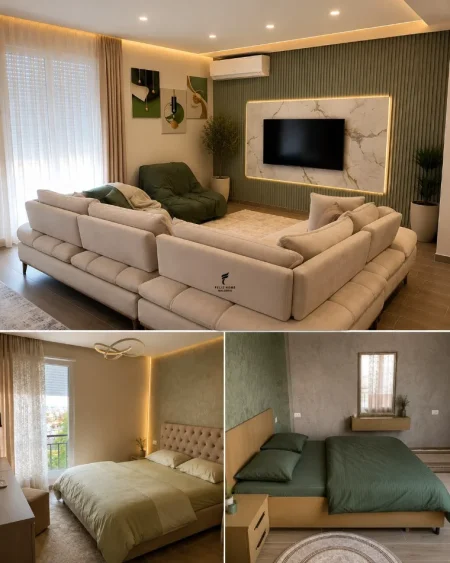 Tirane, jepet me qera apartament 3+1 Kati 9, 120 m² 1.000 € (RRUGA E DIBRES)
