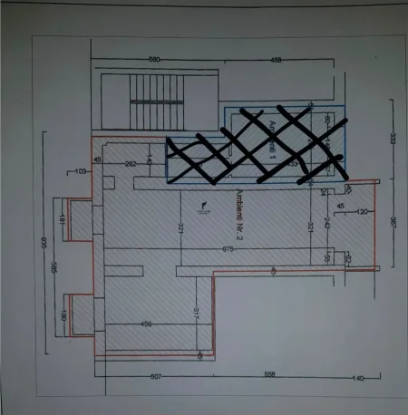 Tirane, shitet dyqan Kati 0, 74 m² 650.000 € (21 DHJETORI)