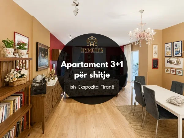 Tirane, shitet apartament 3+1 , 147 m² 380.000 € (Ish Ekspozita, Tiranë)