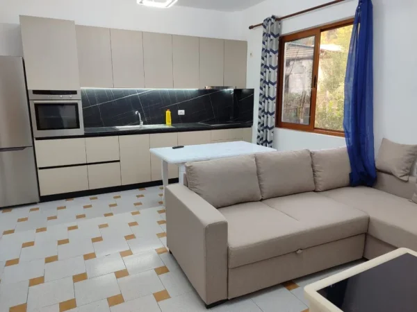Tirane, jepet me qera apartament 1+1 Kati 1, 65 m² 300 € (Shkozë)