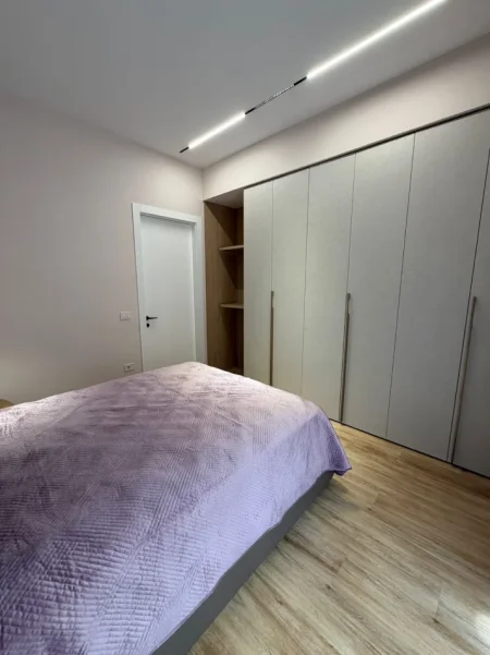 Tirane, jepet me qera apartament 1+1 Kati 5, 90 m² 100 € (Kompleksi delijorgji)