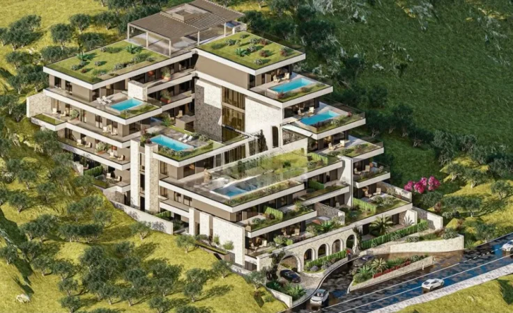 Dhermi - Palase, shitet apartament 1+1 , 101 m² 283.700 € 