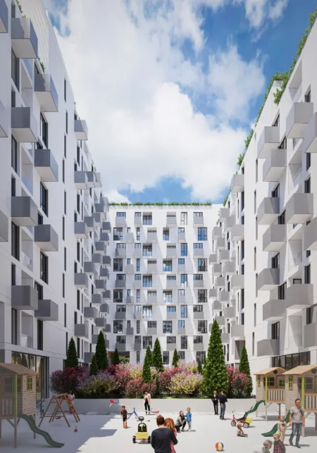 Tirane, shitet apartament 2+1+Ballkon Kati 3, 110 m² 166.185 € (Mei's Garden Residence)