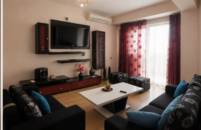Tirane, jepet me qera apartament 2+1 Kati 7, 110 m² 600 € (RRUGA E DIBRES)