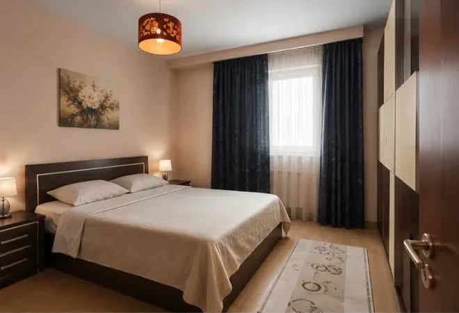 Tirane, jepet me qera apartament 2+1 Kati 7, 110 m² 600 € (RRUGA E DIBRES)