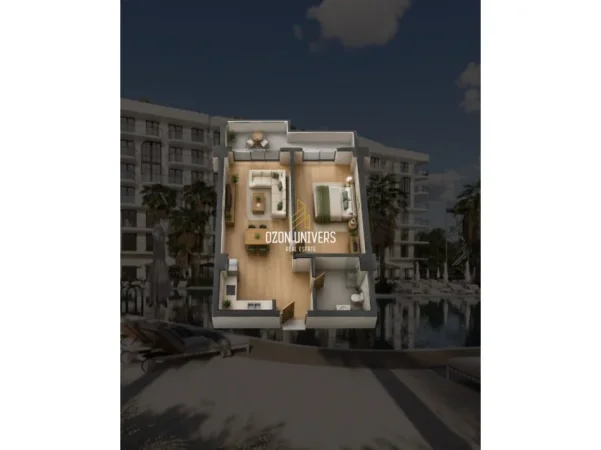Durres, shitet apartament 1+1+Ballkon Kati 4, 70 m² 98.154 € (Bonita Luxury, Golem)