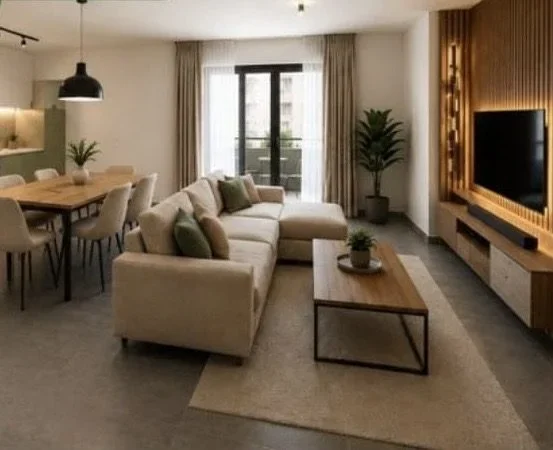 Tirane, jepet me qera apartament 1+1 Kati 2, 81 m² 600 € (Porcelani)