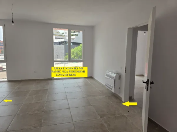 Tirane,Qera Apart tip 2+1+2-tualet,kat 2,pallat ri 8 kat,sip.80m²,qera 65'000Leke/muaj, rr.Omer Nishani e F.Xhajko, tek kryqëzimi QSUT-së-Unaza Tirane
