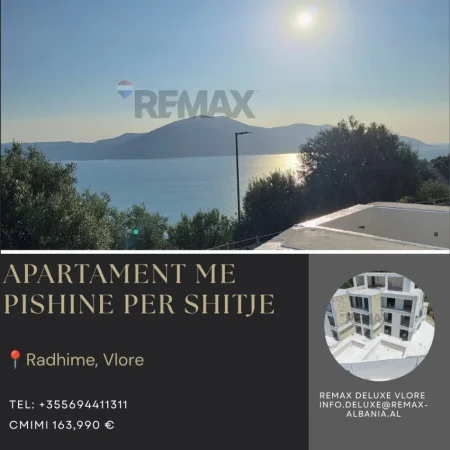 shitet apartament 2+1 , 117 m² 163.990 € (Radhime, Vlore)