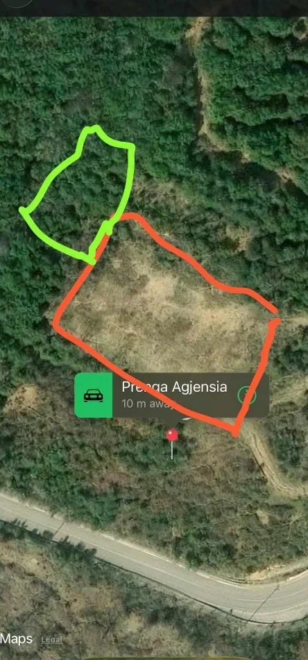 Tirane, shitet toke , 1.000 m² 161.000 € (Priske e Madhe, Dajt)