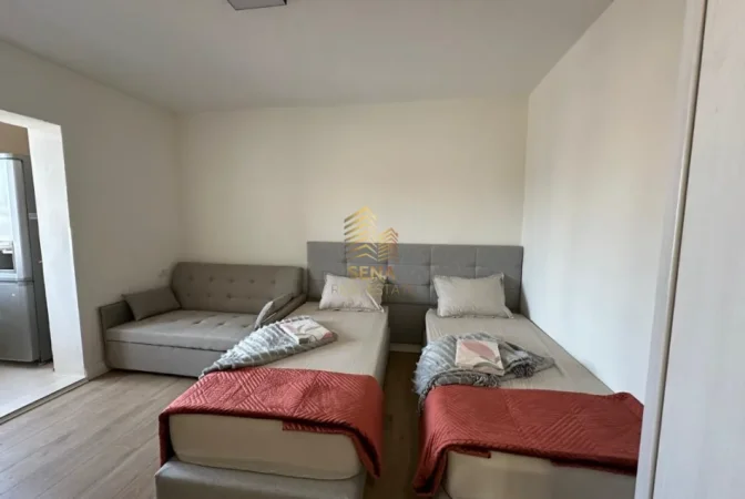Tirane, jepet me qera garsonier 1+1 Kati 6, 32 m² 380 € (Ali Demi)