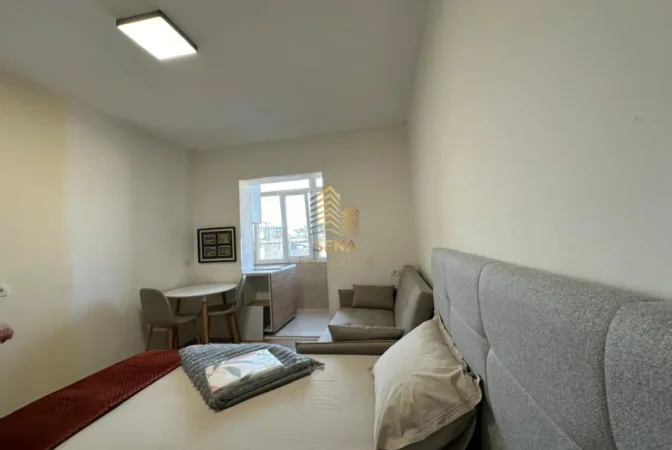 Tirane, jepet me qera garsonier 1+1 Kati 6, 32 m² 380 € (Ali Demi)