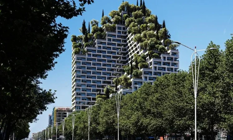 Tirane, shitet apartament 1+1+Ballkon Kati 7, 76 m² 160.000 € (Laprake)