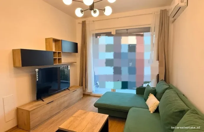 Tirane, jepet me qera apartament 1+1+Ballkon Kati 5, 65 m² 590 € (5 Maji)