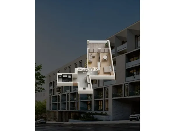 Tirane, shitet apartament 1+1 Kati 1, 82 m² 99.245 € (Paskuqan)