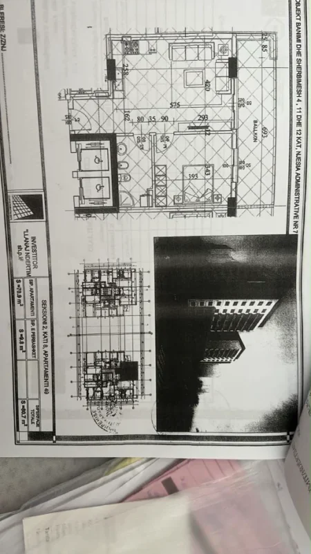 Tirane, shitet apartament 1+1 Kati 8, 81 m² 150.000 € (Ish Fusha Aviacionit)