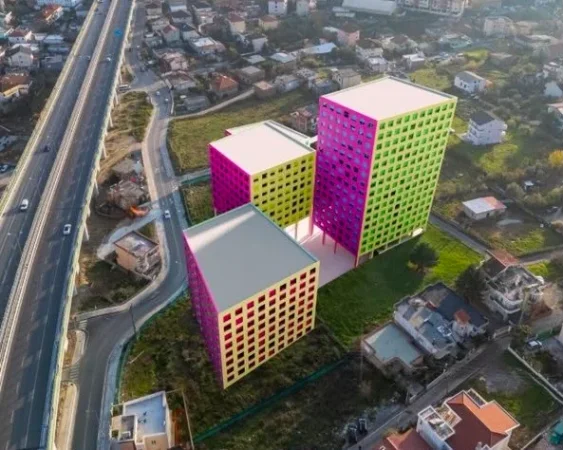 Tirane, shitet apartament 2+1 Kati 9, 75 m² 125.000 € (Shkoze)